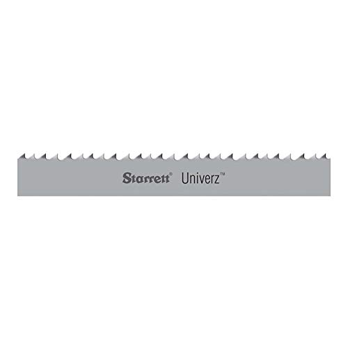 Univerz Bimetal Şerit Testere Bıçağı, 1/2 Genişlik, 0.020 Kalınlık, 5 '-4-1/2 Kaynaklı Bant Uzunluğu, Adım (TPI): 18