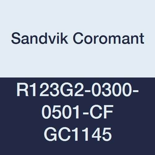 Sandvik Coromant CoroCut 2 Kenarlı Karbür Ayırma Parçası, GC1145 Sınıfı, Çok Katmanlı Kaplama, CF Talaş Kırıcı, 2 Kesici Kenar,