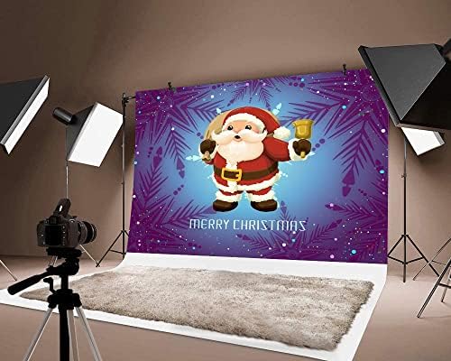 Fotoğraf Stüdyosu Arka Plan Sahne Noel Ağacı Noel Baba Fotoğraf Manzara Noel Tema Dekorasyon (Renk: Green5, Boyutu: 10x10ft)