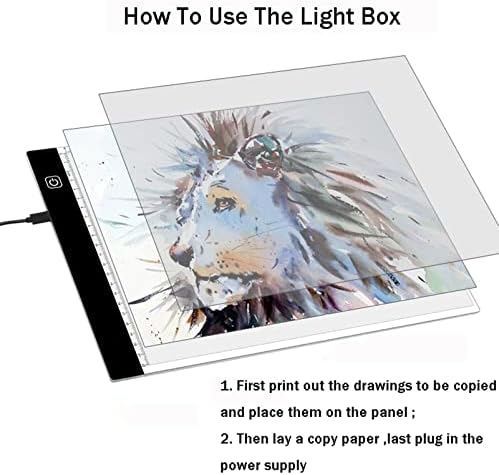 Keyfini çıkarın Ev R. S. A4 led ışık kutusu Çizim 3 Ayarlanabilir parlaklık ışık kurulu Ultra İnce Boyama, Sanatçılar, Kaligrafi,