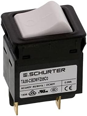 Schurter A. Ş. CIR BRKR THRM 50MA 240VAC 60VDC (5'li paket) (4435.0024)