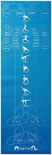 Eğitici Yoga Matı / Eğitici Yoga Matı (Yeni Başlayanlar için En İyi Yoga Matı Ekstra Kalın Ekstra Uzun Yoga Öğrenin veya Hizalamanız