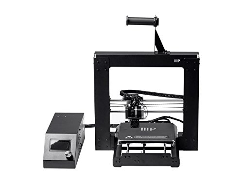 Monoprice Maker Seçin 3D Yazıcı v2 ile Prim 3D Yazıcı Filament PLA 1.75 MM 1 kg, 1 Biriktirme Paket (Siyah)