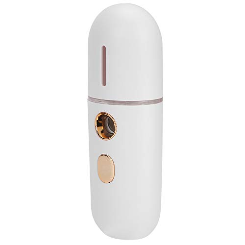Beyaz Nano Yüz Mister, USB Handy Serin Yüz Bakımı Sis Püskürtücü Vapur 12 ml Nemlendirici Nemlendirici için
