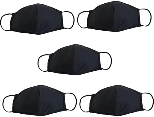 VTER Premium Kumaş Yüz Maskesi-Yeniden Kullanılabilir Yıkanabilir Maske-5 ADET Kumaş Maskesi