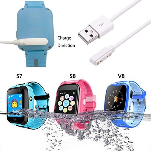 Smartwatch Mıknatıs Emme Arayüzü PalmTalkHome ıçin şarj kablosu Su Geçirmez IP67 akıllı saat Telefon S7 S8 S9 S1 S2 S12 4G