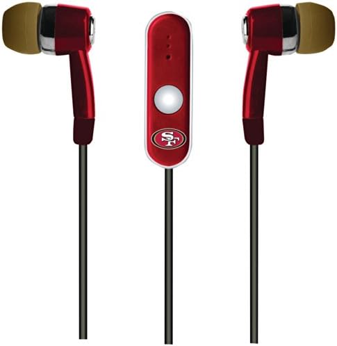 NFL San Francisco 49ers Mikrofonlu Eller Serbest Kulak Tomurcukları