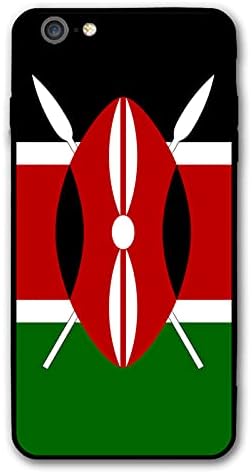 HKITCHENUS Kenya Bayrağı Cep Telefonu Kılıfları iPhone 6 Artı Veya iPhone 6 s Artı Arka Kapak Cep Kabuk Koruyucu 6 p Veya 6
