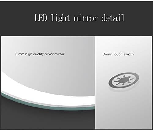 Oceanındw Arkadan Aydınlatmalı LED Duvara Monte Işıklı Ayna / Vanity Banyo Kozmetik Vanity Makyaj veya Tıraş için Anti-Sis