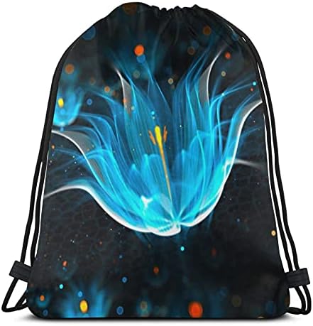 Soyut Fraktal ipli sırt çantası spor çantası seyahat sırt çantası spor Yoga sırt çantası kadınlar için
