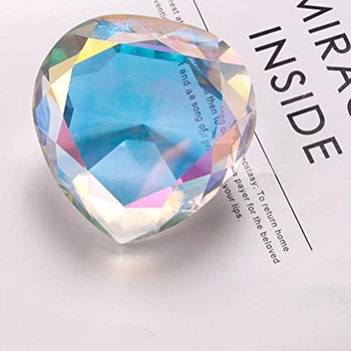 HEALLİLY Kristal Elmas Paperweight Jewels Nail Art Tutucu Düğün Centerpieces Kristal Elmas El Modeli Süs Ev Süslemeleri için