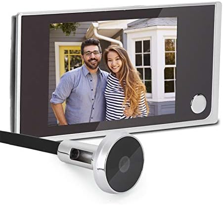 Ev Video Kapı Zili 3.5 Dijital LCD Güvenlik Kamera 120 Derece Peephole Görüntüleyici Fotoğraf Görsel Izleme Elektronik Kedi