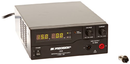 B & K Precision 1900TCAL Yüksek Güç Anahtarlama DC Güç Kaynakları, 1-16V, 60 Amp, Verili NIST İzlenebilir Kalibrasyon Sertifikasına