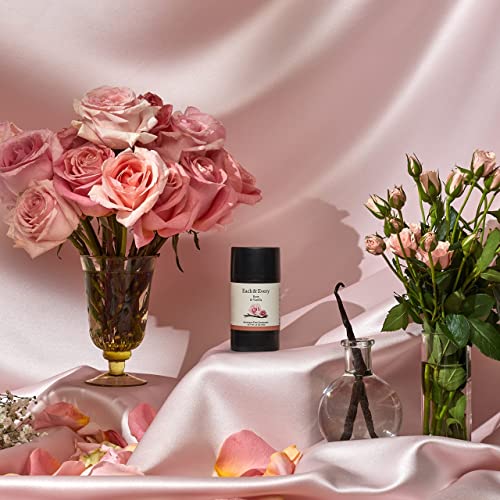 Rose & Vanilla Alüminyum İçermeyen Deodorant & Skin Goals Yüz Yağı Paketi | Her Biri