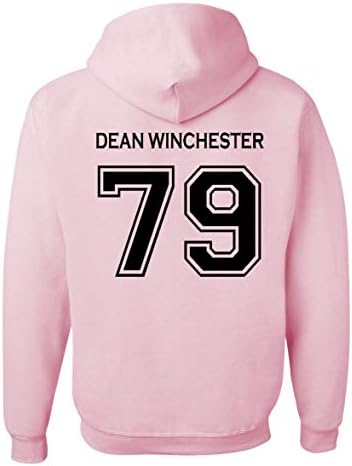 Yetişkin Dean Winchester 2 Taraflı Kapüşonlu Sweatshirt