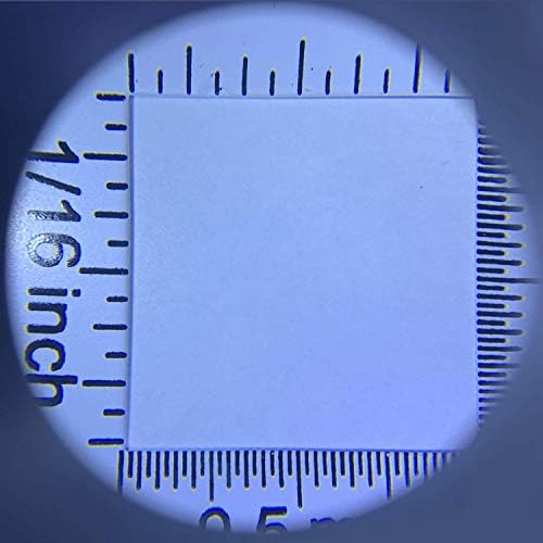 El 10X Büyüteç Büyüteç Optik Cam büyüteç ile ışık ölçeği Büyüteç Takı Büyüteç ile tedbir ölçeği