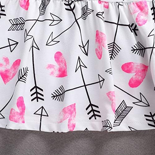 Toddler Bebek Kız Yırtık Kot Elbise Uzun Kollu Ayçiçeği Çiçek Tees T-Shirt Tops + Denim Pantolon Güz Kış Kıyafetler Set