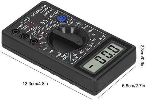 DT830B Multimetre, Taşınabilir LCD Dijital Elektronik Voltmetre Ampermetre, Elektronik Multimetre Ölçme Aracı