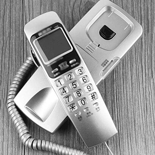 NSHDR Ev Sabit Telefon Yaşlılık S Duvara Monte Sabit Telefon (Renk: B)