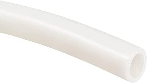 EuısdanAA Silikon Tüp 17mm ID x 22mm OD 3.3' Esnek Silikon Kauçuk Boru Su Hava Hortumu Boru Pompa Transferi için Beyaz (Tubo