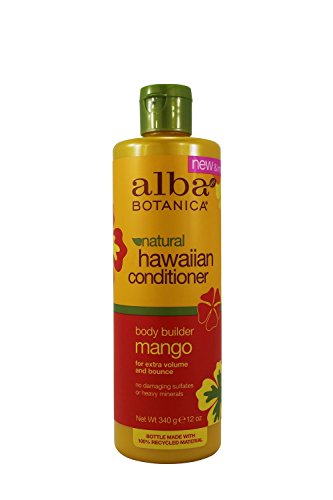 Alba Botanica Hawaii Nemlendirici Saç Kremi, Vücut Geliştirmeci Mango 12 oz (6'lı Paket)