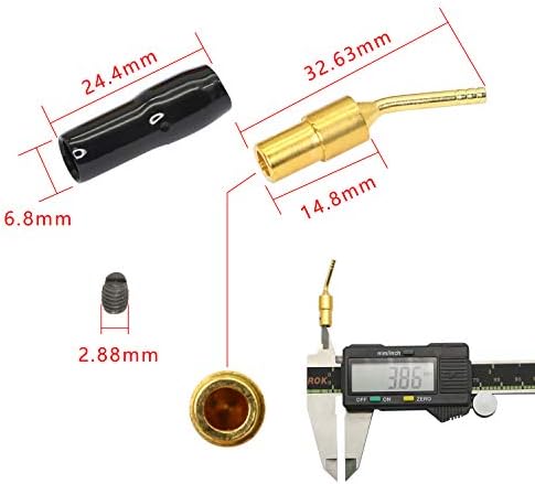 2mm Muz Fiş Pin Vida Tipi, 2mm Altın Kaplama Ses Hoparlör Kablosu Konektörü (10 adet)