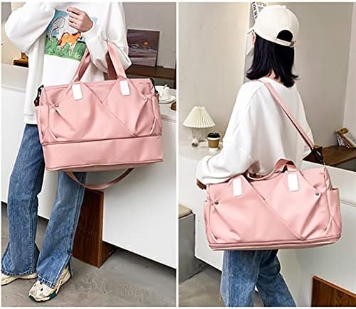 Kadın spor çanta spor spor çanta eğitim çanta ayakkabı seyahat spor çantaları için (Renk: A)