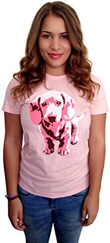 Köpek Takımı Kadın Doxie T-Shirt, Büyük