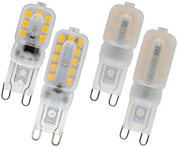 Aydınlatma LED ampulü SMD Kısılabilir LED Avize Değiştirir Halojen Lamba 10 adet G9 LED 3 W 5 W 2835 SMD Lampada Mısır Ampul