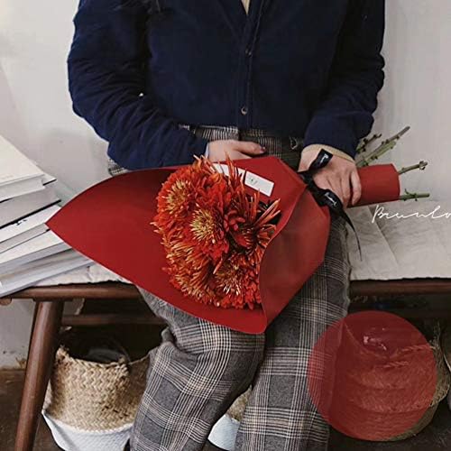 Kore Tarzı Çiçek Kağıt kraft el işi kağıdı Çiçek Buketi ambalaj kağıdı Çiçek Sarar Malzemeleri, 10 Yaprak, 22. 8x22. 8 inç