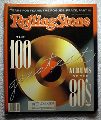 80'lerin En Büyük 100 Albümü-Rolling Stone Dergisi - 565-16 Kasım 1989-Barış: Özel Rapor Bölüm 3, Korkular için Gözyaşları,