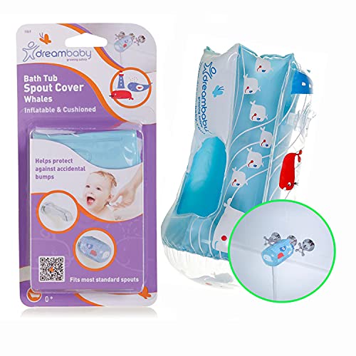 Dreambaby Şişme Küvet Bacalı Kapak-Bebek Güvenliği Banyo Musluk ve Duş Topuzu Koruma Görevlisi-Model L869