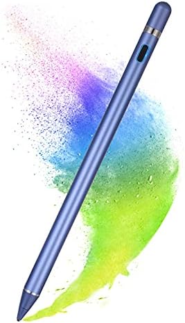 Dokunmatik Ekranlar için Stylus Kalem, Aktif Kalem Dijital Kalem İnce Nokta iPhone iPad ve Diğer Tabletlerle Uyumlu (Mavi)
