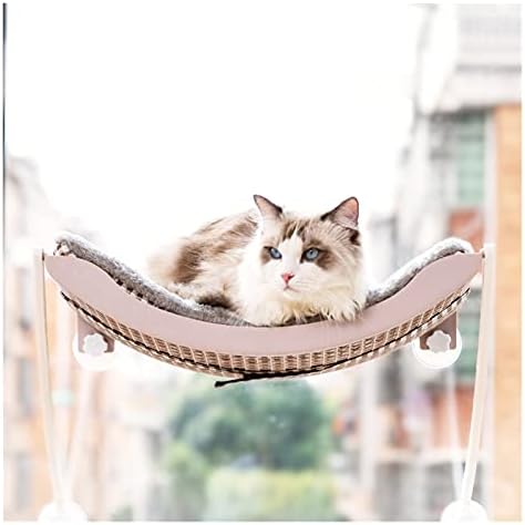 MİAOQİNQİN Kedi Hamak Kedi Pencere Levrek Kedi Hamak Pencere Koltuk Pencere Monte Kedi Yatak Vantuz Balkon Pencere Salıncak