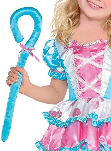 amscan Kızlar Küçük Bo Peep Kostüm, Küçük (4-6) - 3 adet, Çok Renkli