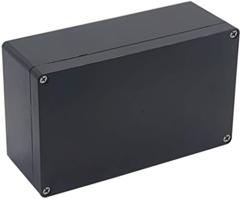 Raculety Proje Kutusu IP65 Su Geçirmez Bağlantı Kutusu ABS Plastik Siyah Elektrik Kutuları DIY Elektronik Proje Durumda Güç