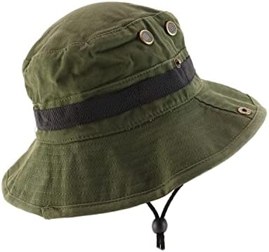 Amerikan Bayrağı Yama ile Armycrew XXL Büyük Boy Boonie Orman Açık Şapka
