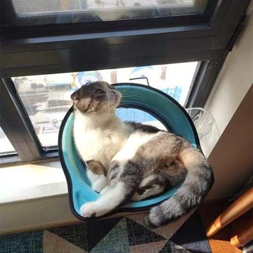 manzıa Kedi Pencere Yatak için Kapalı Kediler, uzay Kapsülü Kedi Hamak Levrek için Kitty Eşik, 4 Vantuz Sağlam Kedi Dinlenme