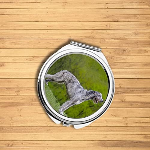 Scottish Deerhound Claire ile Kozmetik Ayna toz geçirmez Metal Baskı