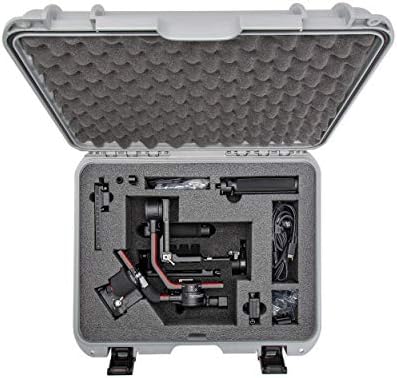 Nanuk Su Geçirmez Hard Case Köpük İnsert ile DJI Ronin RS 2 ve Pro Combo Sürümü için-Gümüş (930-RONS25)