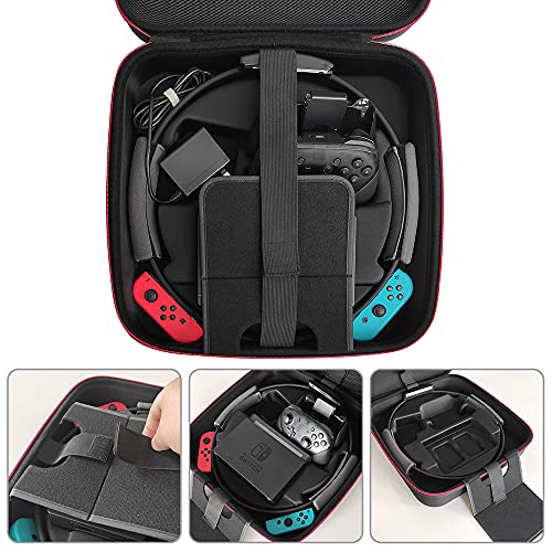 Ravol Taşıma Çantası için Nintendo Anahtarı, Taşınabilir saklama çantası için Nintendo Anahtarı Organizasyon, Anahtarı Yüzük-Con