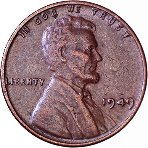 1949 Lincoln Buğday Cent 1C Çok İyi