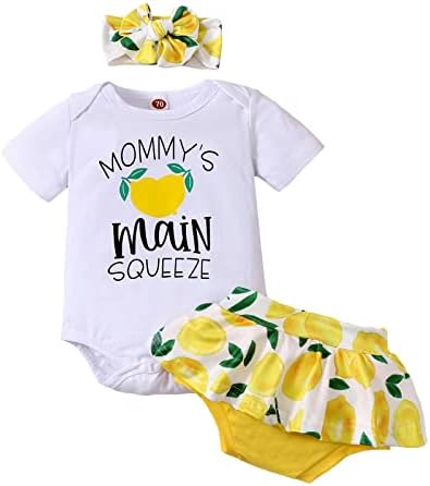 Yaz Yenidoğan Bebek Kız 3 ADET Baskı Giysileri Kısa Kollu Beyaz Mektup Romper + Tutu Dipleri Kıyafetler Set