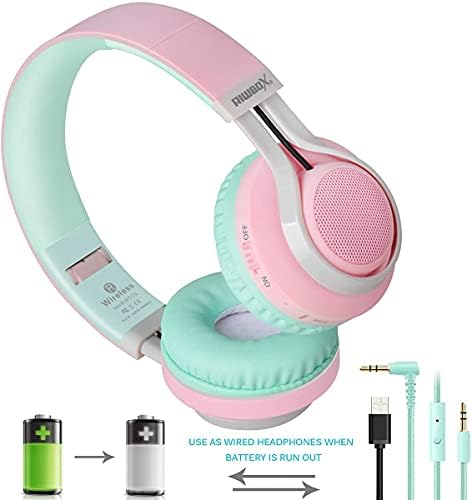 Rıwbox WT-7S Bluetooth Kulaklıklar Yanar, PC/Cep Telefonları/TV/iPad için Mikrofonlu ve Ses Kontrollü Katlanabilir Stero Kablosuz