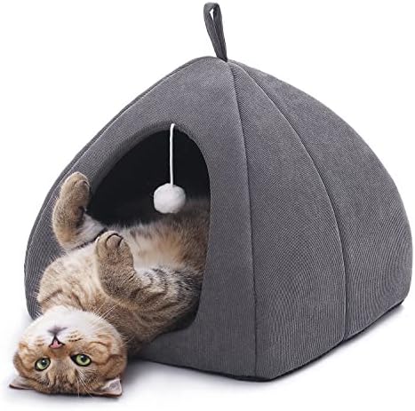 Kedi yatak Kedi Mağara Evi Katlanabilir Rahat Kedi Çadır Ev Küçük Kapalı Açık Kediler için