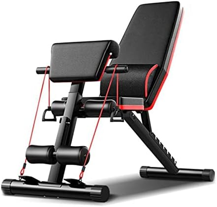 GXDHOME Fitness Ekipmanları Çok Egzersiz Ağırlık Tezgah Spor Ayarlanabilir Egzersiz Sit Up Fitness Egzersiz Sandalye Ev Fitness
