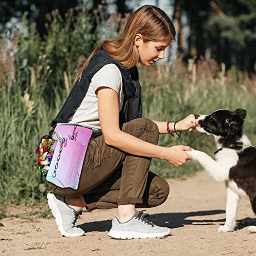 SANAT VVİES Pet Eğitim Bel Çantası Büyük Tedavi Çanta Köpek Yürüyüş Çantası Eğitmen Paketi Köpek Fanny Paketi Çanta Köpek Tedavi