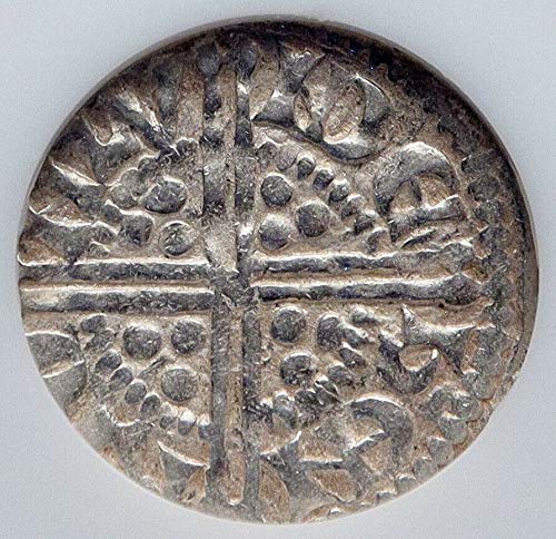 1 bilinmeyen 1247AD İNGİLTERE Büyük Britanya İngiltere Kralı HENRY III Ol Penny AU 55 NGC
