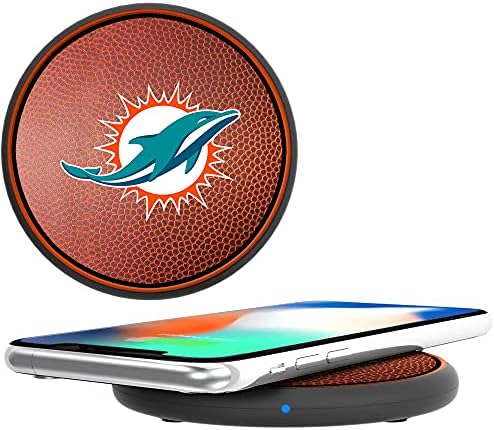 Stratejik Baskı Miami Dolphins Kablosuz Cep Telefonu Şarj Cihazı