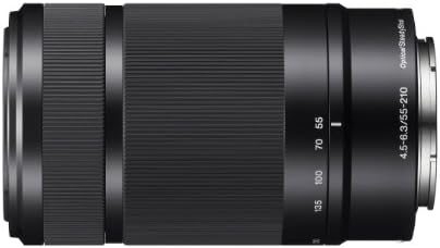 Sony E-Mount Kameralar için Sony E 55-210mm F4.5-6.3 Lens-Siyah (Yenilenmiş)